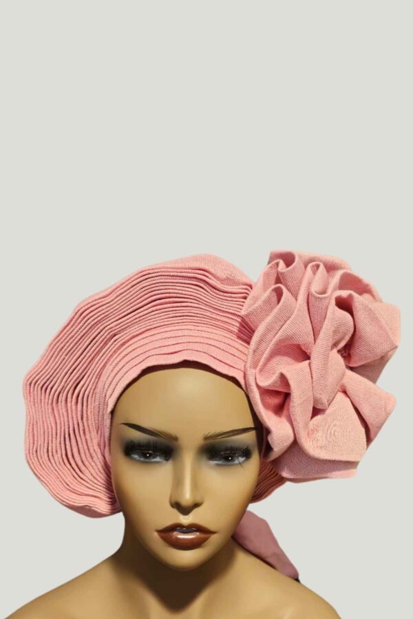 Pink Aso-Oke Autogele